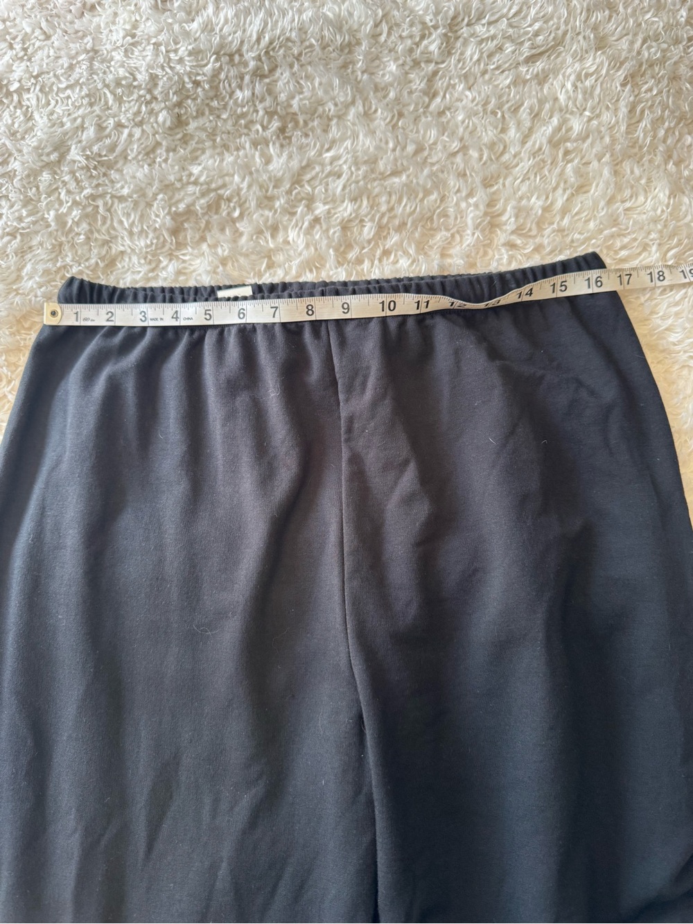 OFFLINE By Aerie OTT Fleece Jogger in Black Cozy Soft Pull On Back Pocket M) NEW - Picture 5 of 11